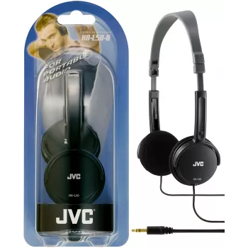JVC HA-L50-B Kopfhörer/Headset Kabelgebunden Head-band Musik Schwarz