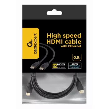 GEMBIRD HDMI v.1.4 Male-Male Kabel 0,5m Bulk-Verpackung