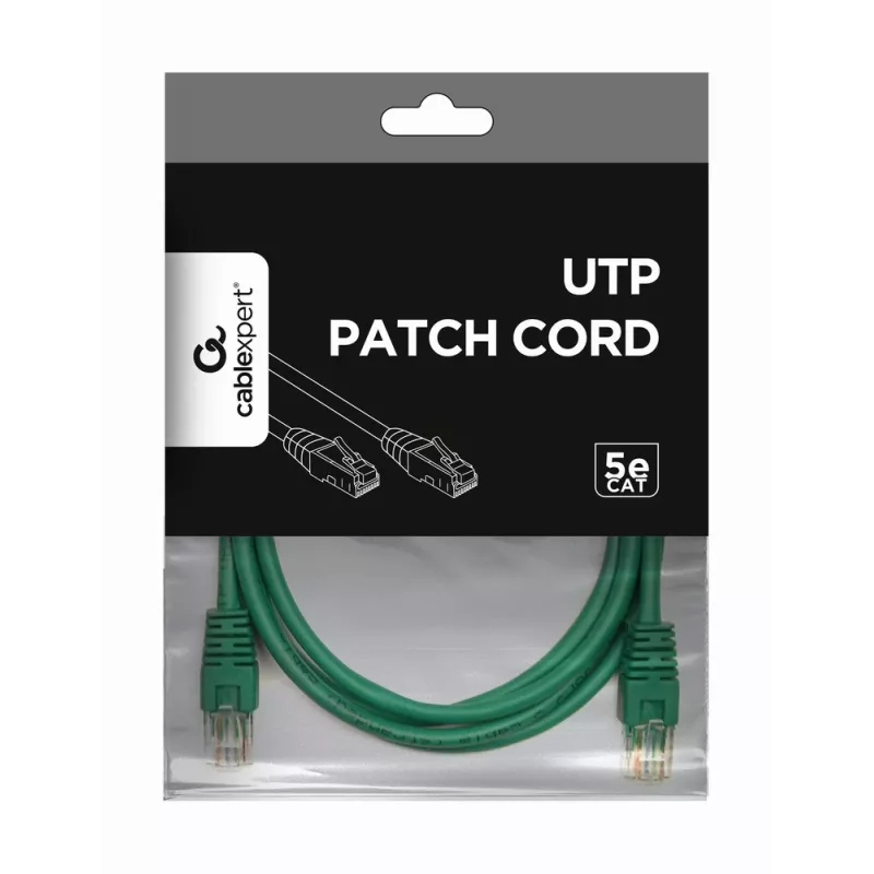 GEMBIRD Patchkabel - Cat 5e - UTP - 1,5 m - Grün