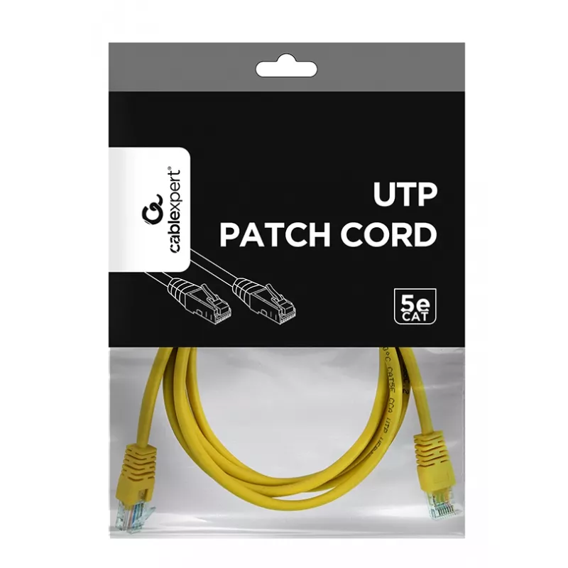 GEMBIRD Patchkabel - Cat 5e - UTP - 1,5 m - Gelb