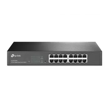 TP-Link 16-Port Gigabit Easy Smart Netzwerk-Switch, Managed, L2, Gigabit Ethernet (10/100/1000), Rackmontage, 1U
