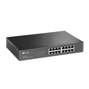 TP-Link 16-Port Gigabit Easy Smart Netzwerk-Switch, Managed, L2, Gigabit Ethernet (10/100/1000), Rackmontage, 1U