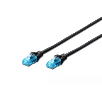 DIGITUS Patchkabel - Cat 5e - U-UTP - Snagless - 3m - schwarz
