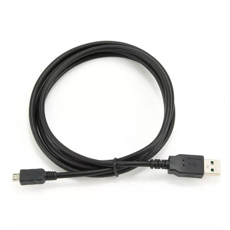 GEMBIRD Beidseitiger USB 2.0 AM auf Micro-USB Kabel, 1m - Schwarz