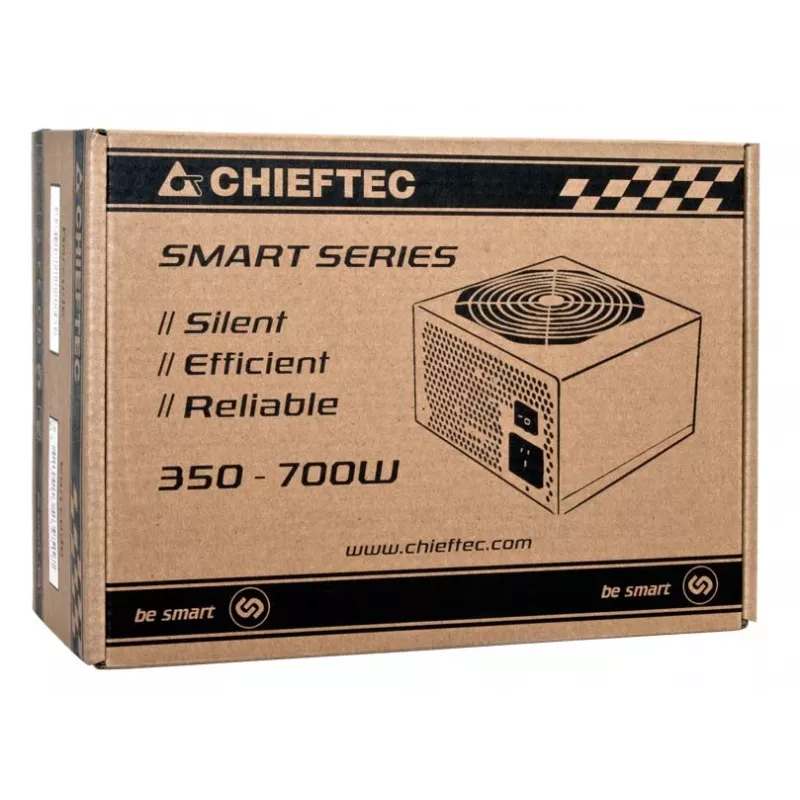 Chieftec Smart GPS-700A8 Netzteil 700 W 20+4 Pin ATX PS/2 Schwarz
