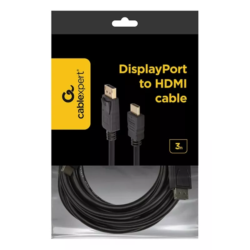 GEMBIRD DisplayPort-auf-HDMI-Kabel 3 m