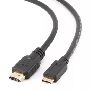 Gembird CC-HDMI4C-6 HDMI-auf-Mini-HDMI-Kabel (Typ C) mit Ethernet, 1,8 m, Schwarz