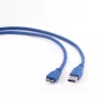 GEMBIRD USB-A 3.0 auf Micro USB 3.0 Kabel 3.2 Gen - 0,5 m Blau