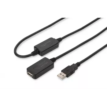 DIGITUS USB 2.0 Repeater Kabel USB A male / A female 20m (DA-73102)