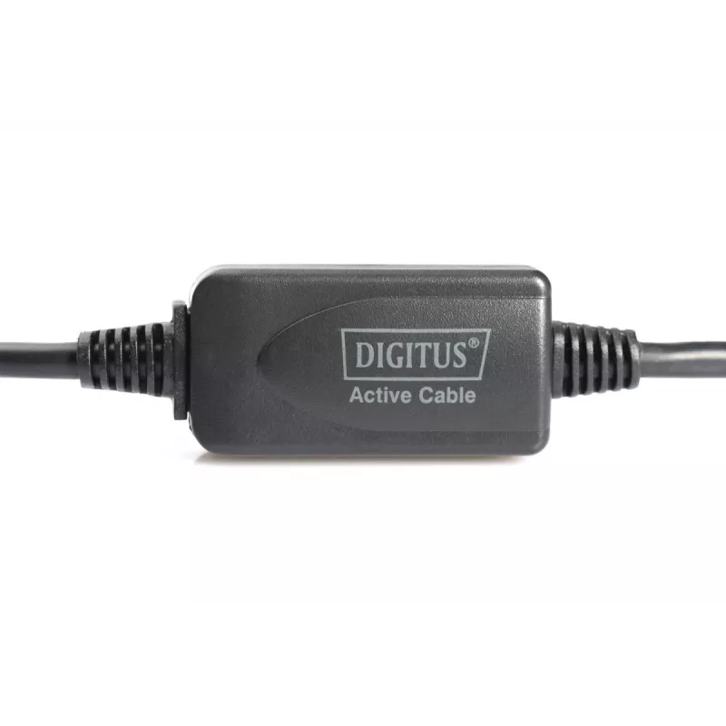 DIGITUS USB 2.0 Repeater-Kabel USB A Stecker / A Buchse 15m (DA-73101)
