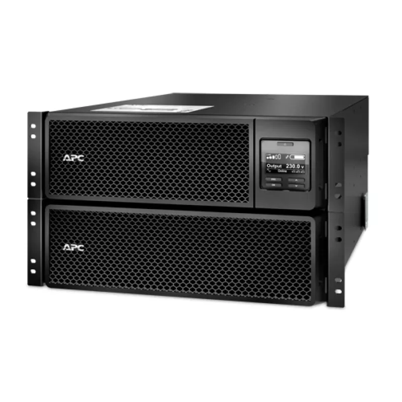 APC Smart-UPS On-Line SRT10KRMXLI - 10kW/VA, 6x C13 + 4x C19 + Hardwire 1-Phasen-Ausgang, Rackmontage, integrierte NMC