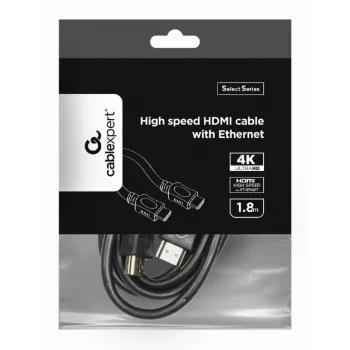 GEMBIRD High-Speed-HDMI-Kabel mit Ethernet - Select Series, 2,0 m