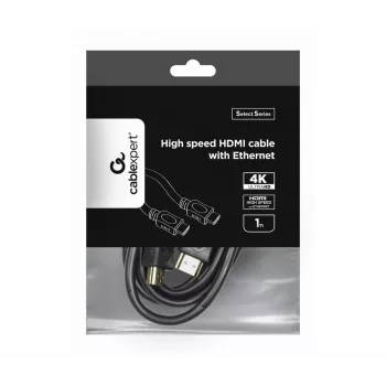 GEMBIRD High-Speed-HDMI-Kabel mit Ethernet - Select Serie 1 m
