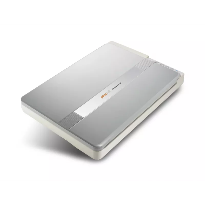 Plustek OpticSlim 1180 Flachbettscanner 1200 x 1200 DPI A3 Silber, Weiß