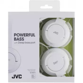 JVC HA-S180-W-E Kopfhörer/Headset Kabelgebunden Head-band Musik Weiß