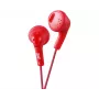 JVC HA-F160-R-E In-Ear-Kopfhörer, kabelgebunden, 15–20000 Hz, Musik, rot