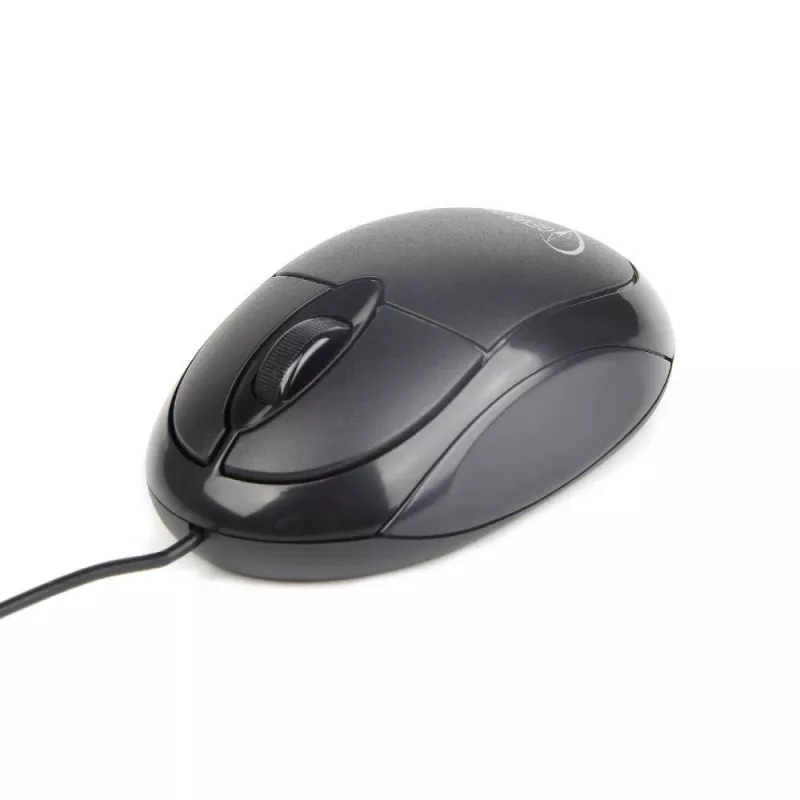 GEMBIRD Maus Optical MUS-U-01 - 3 Button Wheel USB Schwarz
