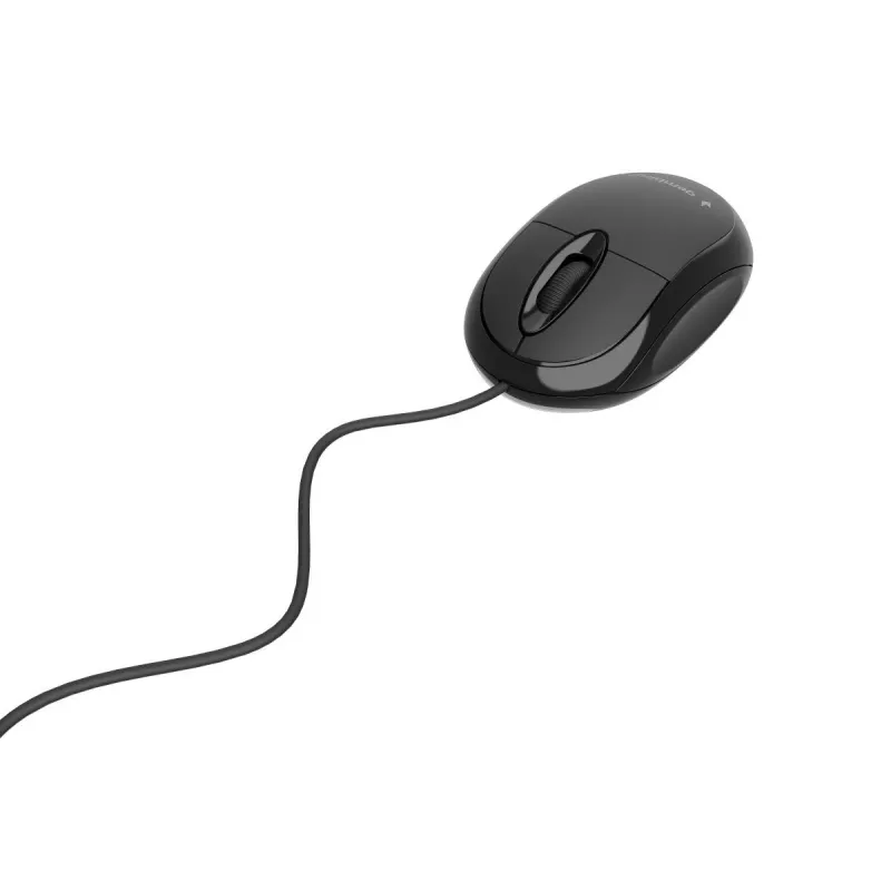 GEMBIRD Maus Optical MUS-U-01 - 3 Button Wheel USB Schwarz