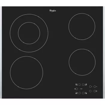 Whirlpool AKT 8130 BA Schwarz Einbau-Keramikkochfeld 4 Zone(n)