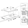 Whirlpool AKT 8130 BA Schwarz Einbau-Keramikkochfeld 4 Zone(n)