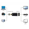 GEMBIRD Mini DisplayPort auf HDMI Adapter - Schwarz