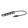 USB Hub i-tec Metal Superspeed USB 3.0 4-Port Hub 5000 Mbit/s Grau
