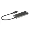 USB Hub i-tec Metal Superspeed USB 3.0 4-Port Hub 5000 Mbit/s Grau