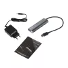 USB Hub i-tec Metal Superspeed USB 3.0 4-Port Hub 5000 Mbit/s Grau