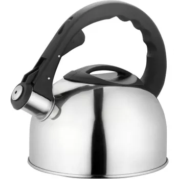 Lamart Lumier LT 7004 Pfeifkessel für den Herd, 2 l, Edelstahl, induktions- und gasgeeignet, Inox