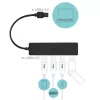 USB Hub i-tec Advance USB 3.0 schlank Passiv HUB 4 Port
