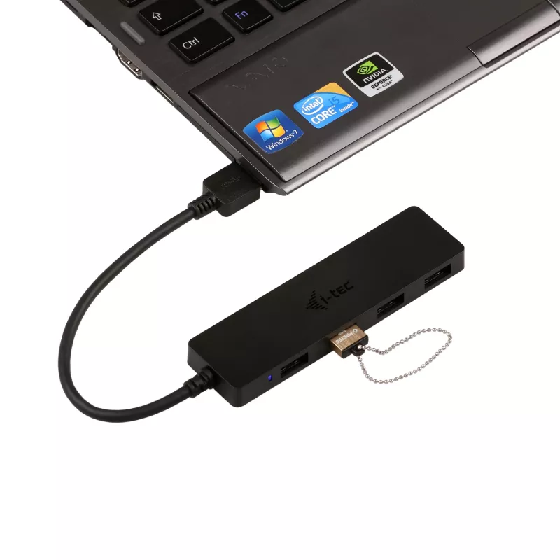 USB Hub i-tec Advance USB 3.0 schlank Passiv HUB 4 Port
