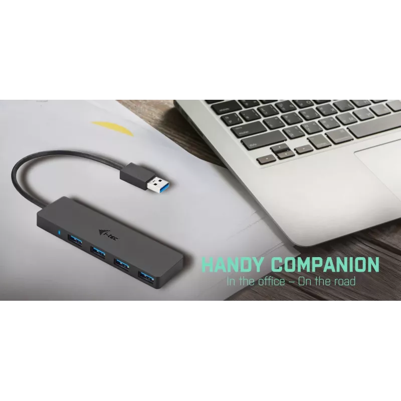 USB Hub i-tec Advance USB 3.0 schlank Passiv HUB 4 Port