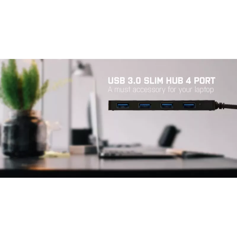 USB Hub i-tec Advance USB 3.0 schlank Passiv HUB 4 Port