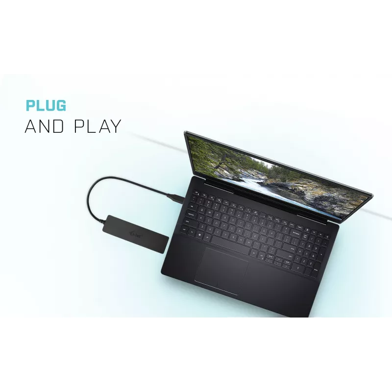 USB Hub i-tec Advance USB 3.0 schlank Passiv HUB 4 Port