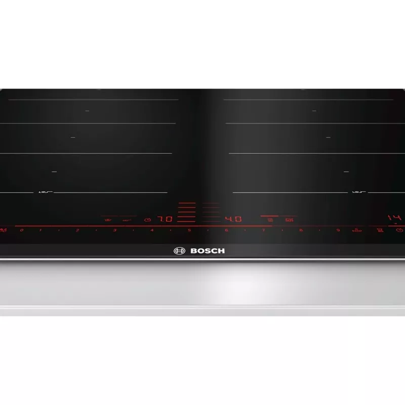 Bosch PXX675DC1E Kochfeld Schwarz, Edelstahl Einbau Induktionskochfeld 4 Zone(n)