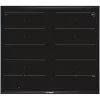 Bosch PXX675DC1E Kochfeld Schwarz, Edelstahl Einbau Induktionskochfeld 4 Zone(n)