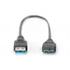 DIGITUS USB 3.0 Kabel USB A - Micro USB B (ak-300117-003-s)