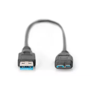 DIGITUS USB 3.0 Kabel USB A - Micro USB B (ak-300117-003-s)