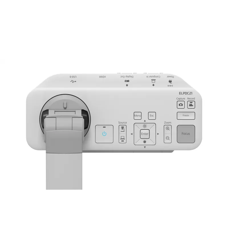 Epson ELPDC21 Dokumentenkamera Grau, Weiß 25,4 / 2,7 mm (1 / 2,7 Zoll) CMOS USB/HDMI