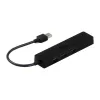 i-tec Advance USB 3.0 schlank HUB 3 Port Gigabit Ethernet Adapter Schwarz