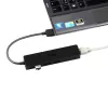 i-tec Advance USB 3.0 schlank HUB 3 Port Gigabit Ethernet Adapter Schwarz