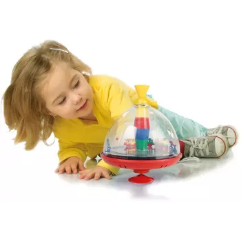 Lena 52120 Aktiv-/Geschicklichkeitsspielzeug Pump-Kreisel
