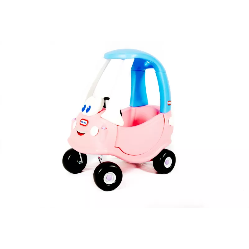 Little Tikes Cozy Coupe Princess, 1,5 Jahre, 4 Räder, Kunststoff, Blau, Pink, Weiß