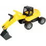 LENA GIGA TRUCKS 02047 Bagger schwarz-gelb