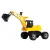 LENA GIGA TRUCKS 02047 Bagger schwarz-gelb