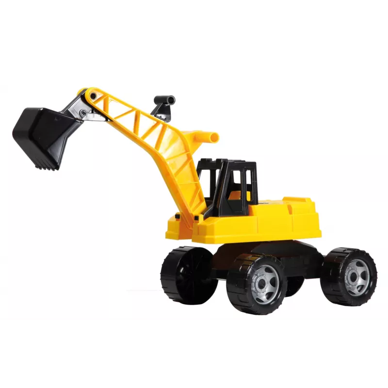LENA GIGA TRUCKS 02047 Bagger schwarz-gelb