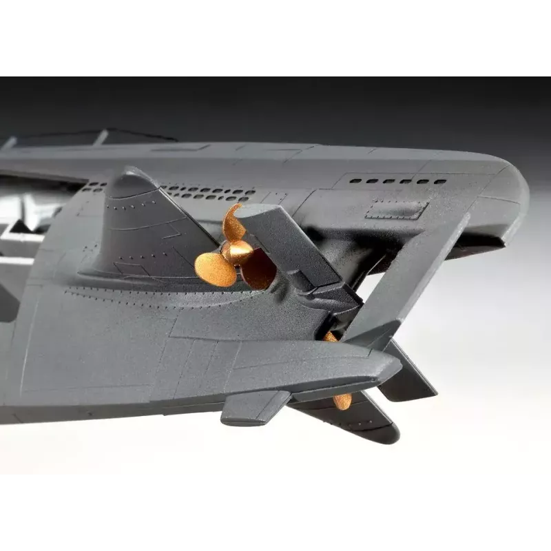 U-Boot-Modell Revell U-Boot Typ XXI U 2540 &Interieur
