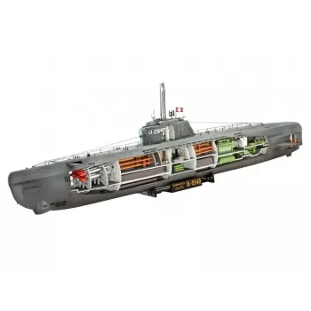 U-Boot-Modell Revell U-Boot Typ XXI U 2540 &Interieur