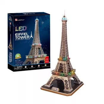 3D Puzzle CubicFun Eiffelturm LED