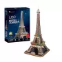 3D Puzzle CubicFun Eiffelturm LED